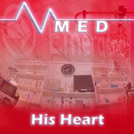 his heart P